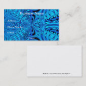 Fractal 41, Carte de visite (Devant / Derrière)