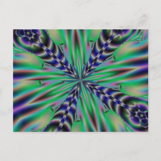Fractal 4, Briefkaart (Voorkant)