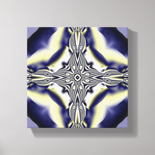 Fractal 62 Canvas Print (Voorkant)