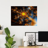 Fractal 647 poster (Thuiskantoor)