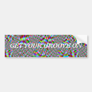 Fractal 74, zet uw groef aan, Bumpersticker