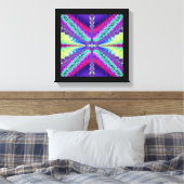 Fractal 76 Impression en toile étirée (Insitu(Chambre))