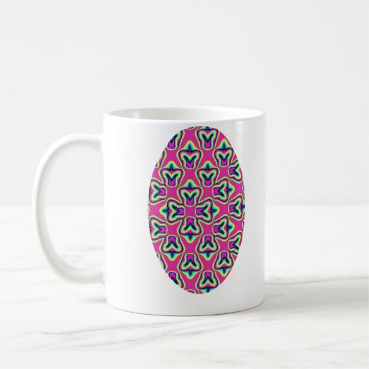 Fractal 80 Cercle, Mug (Gauche)