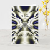 Fractal 85, Carte Anniversaire (Fleur jaune)