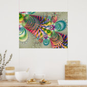 Fractal 887-2 poster (Keuken)