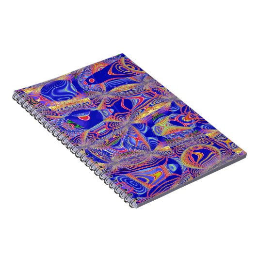 Fractal Abstract 061012a Notitieboek (Rechterzijde)