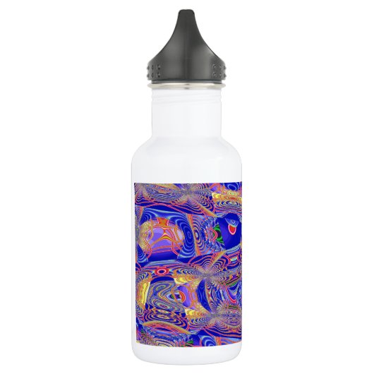 Fractal Abstract 061012a Waterfles (Links)