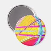 Fractal Abstract 061012e Magneet (Voorkant / Achterkant)