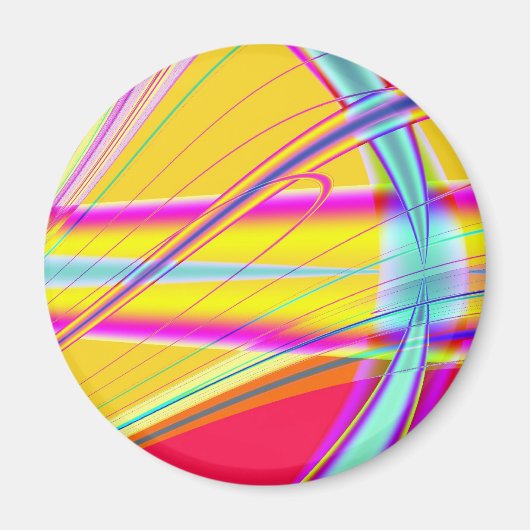 Fractal Abstract 061012e Magneet (Voorkant)