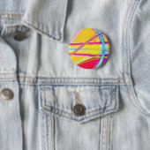 Fractal Abstract 061012e Ronde Button 5,7 Cm (In situ)