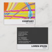 Fractal Abstract 061012e Visitekaartje (Voorkant / Achterkant)