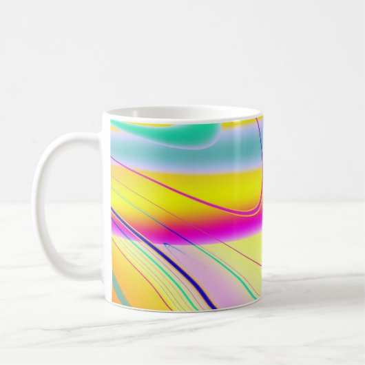 Fractal Abstract 061012f Koffiemok (Links)