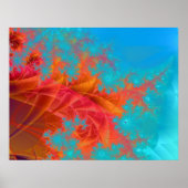 Fractal Abstract 1 Poster (Voorkant)