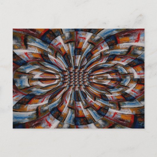 Fractal Abstracte digitale kunst Briefkaart (Voorkant)