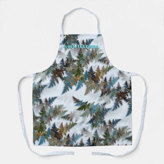 Fractal Arctic Camouflage Schort (Voorkant)