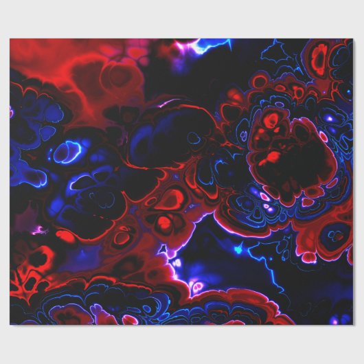 Fractal Art. 2-3 Verpakkingspapier Cadeaupapier (Vlak)