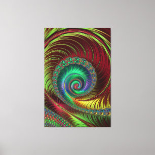 Fractal Art 38 Canvas Afdruk