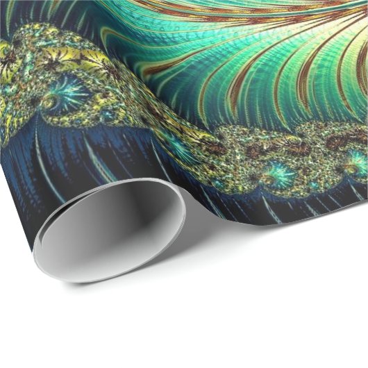 Fractal Art 42 Verpakkingspapier Cadeaupapier (Rol Hoek)