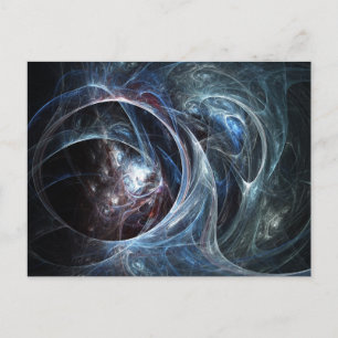 Fractal Art Briefkaart: Spinskaaf Briefkaart