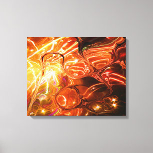 Fractal Art C verpakt Canvas Afdruk