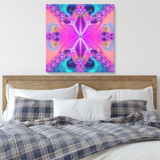 Fractal Art Canvas (Insitu (Slaapkamer))