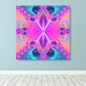 Fractal Art Canvas Afdruk (Insitu (Houten vloer))
