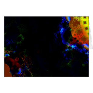 Fractal Art Card "Sunflower"