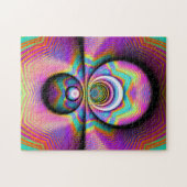 Fractal Art de reflectiepuzzle Legpuzzel (Horizontaal)