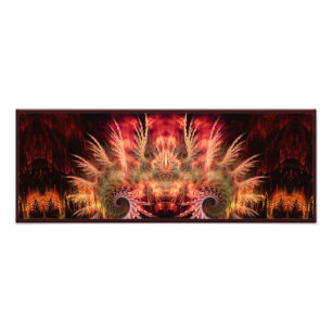 Fractal Art: Earth Royale Foto Afdruk