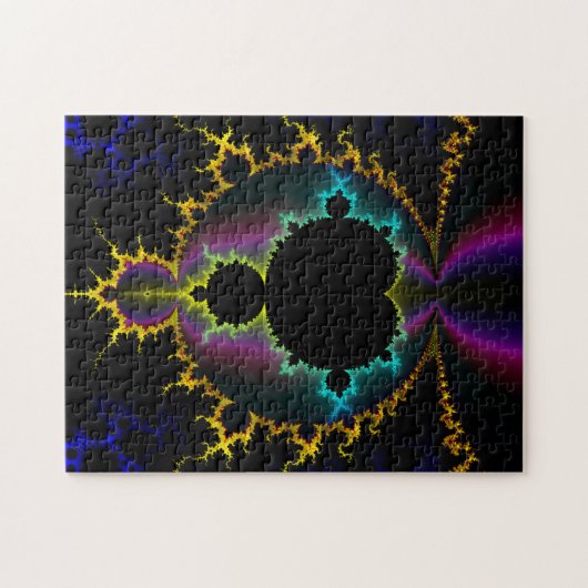 Fractal Art Electric Night Legpuzzel (Horizontaal)