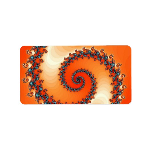 Fractal Art Etiket (Voorkant)