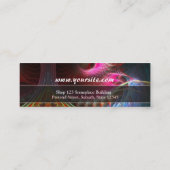 Fractal Art Fantasy Series Mini Visitekaartje (Achterkant)