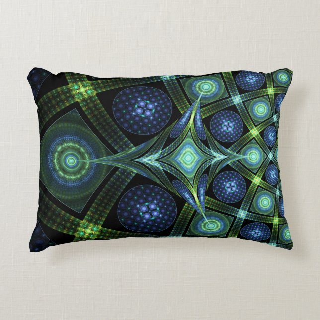 Fractal Art Mandala Universe Accent Sierkussen Accent Kussen (Voorkant)