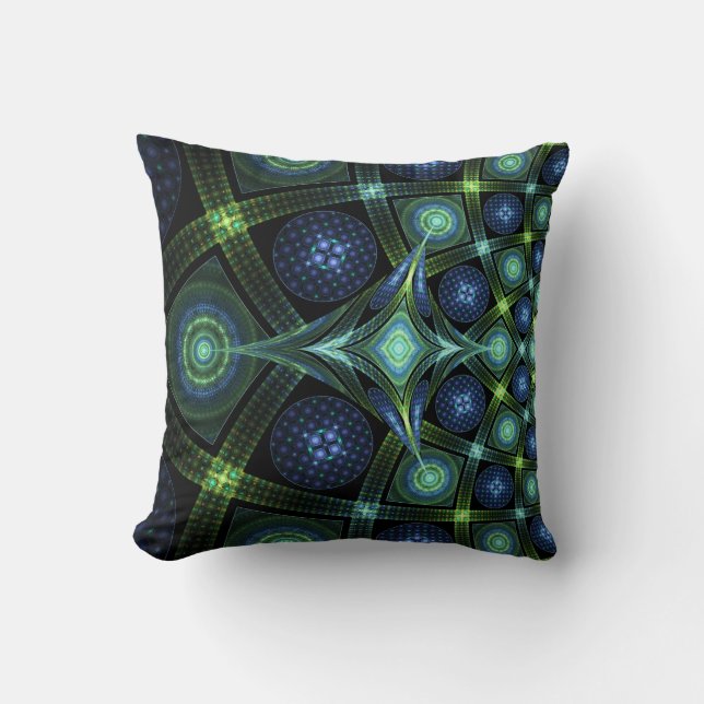 Fractal Art Mandala Universe Sierkussen (Voorkant)