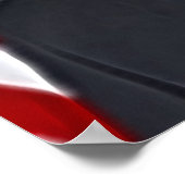 Fractal Art, officieel portret Barack Obama Poster (Hoek)