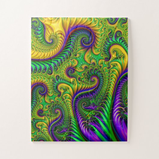 Fractal Art Puzzle Legpuzzel (Verticaal)