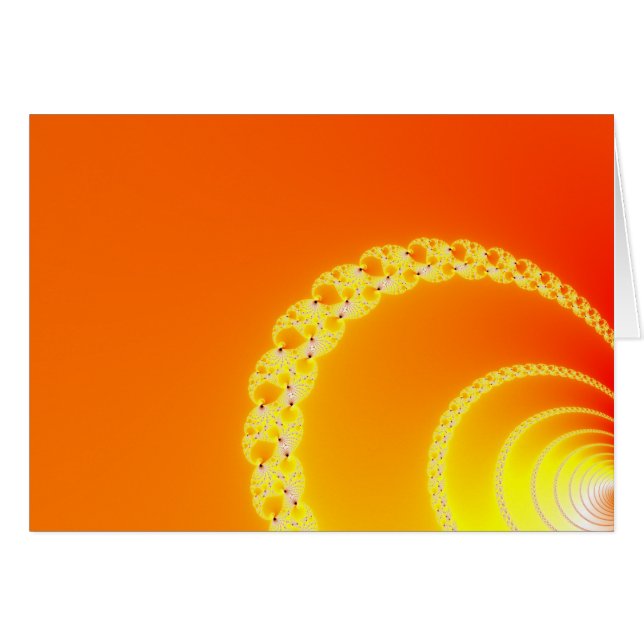 Fractal Art Sound Waves (Voorkant Horizontaal)