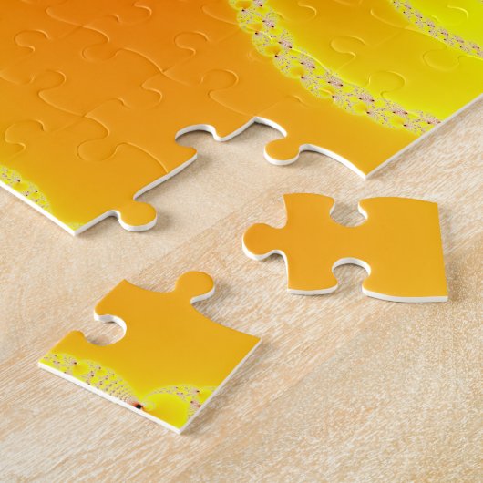 Fractal Art Sound Waves Legpuzzel (Zijkant)