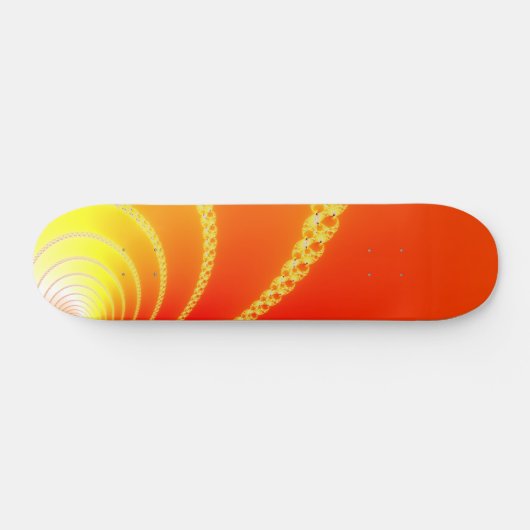 Fractal Art Sound Waves Skateboard (Horizontaal)