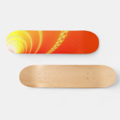 Fractal Art Sound Waves Skateboard (Horizontaal)