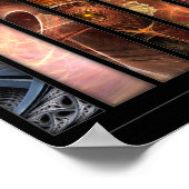 Fractal Art van Liz Molnar Poster (Hoek)