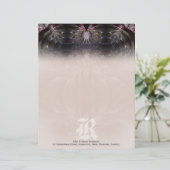 Fractal Artistry #004 Letterhead Briefhoofd Ontwerp (Staand voorkant)