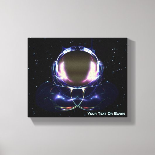 Fractal Astronaut Canvas Afdruk (Voorkant)