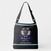 Fractal Astronaut Crossbody Tas (Voorkant)