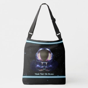 Fractal Astronaut Crossbody Tas