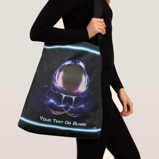 Fractal Astronaut Crossbody Tas (Dichtbij)