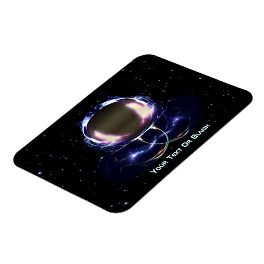 Fractal Astronaut Magneet (Linkerzijde)