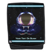 Fractal Astronaut Rugtassen (Voorkant)