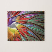 Fractal Bird of Paradise Legpuzzel (Horizontaal)