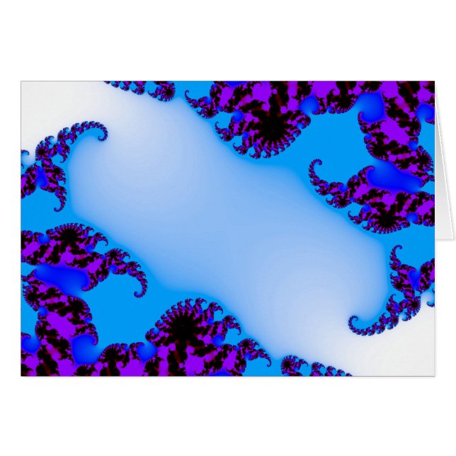 Fractal blue (Voorkant Horizontaal)